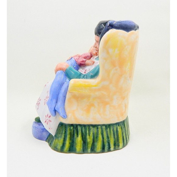 Royal Doulton Sweet Dreams Figurine Mother Child Asleep Statue HN 2380 - Picture 2 of 8